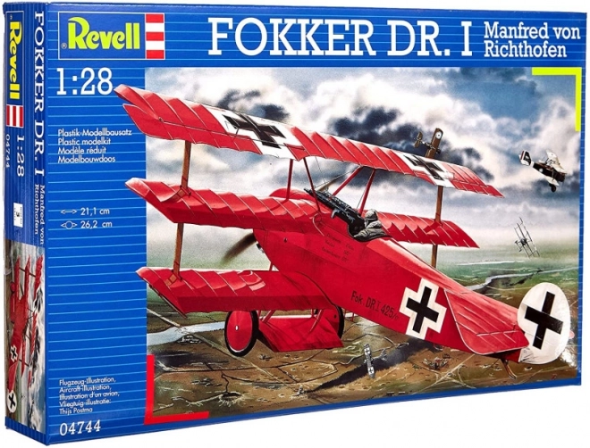 Plastikový model letounu Fokker Dr.I Richthofen