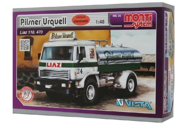 Stavebnice Monti System MS 36 Pilsner Urguell Liaz 1:48 v krabici 22x15x6cm