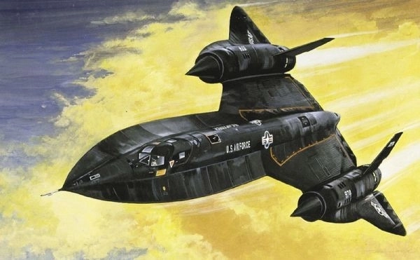 ITALERI SR-71 Blackbird s dronem