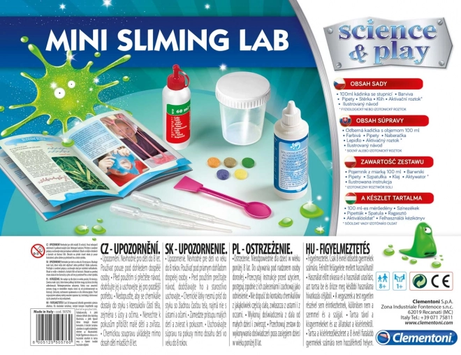 Výroba slizu - mini laboratoř