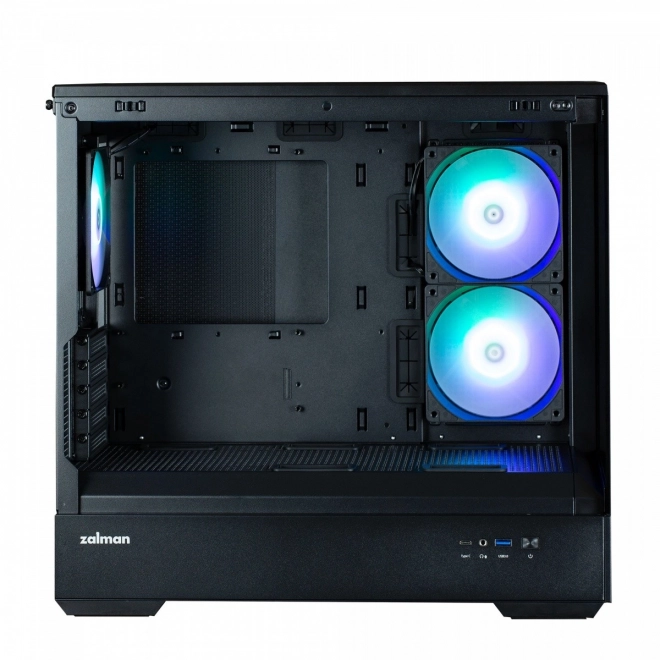 Case P30 V2 MicroATX Mini Tower 3 ventilátoryRGB BL