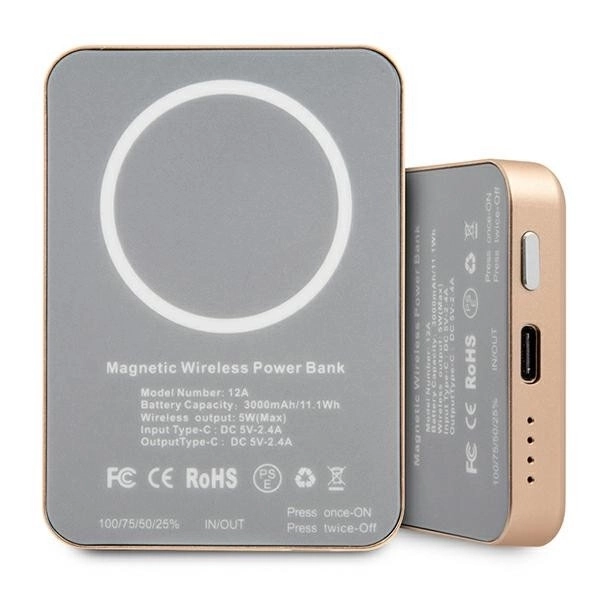 Indukční powerbanka MagSafe 3000mAh