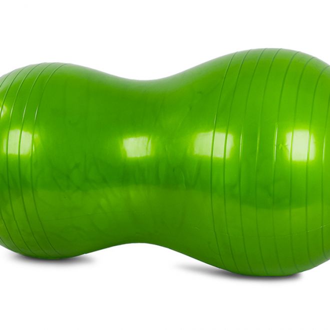 Gymnastický míč fitness arašídová fazole velká – Zelená