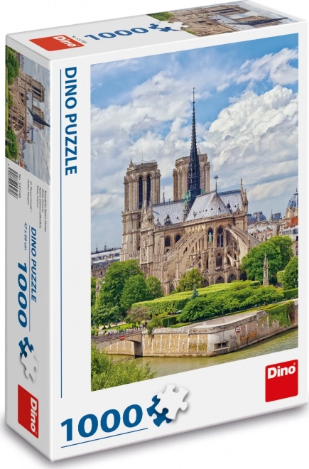 Puzzle Katedrála Notre-Dame - 1000 dílků