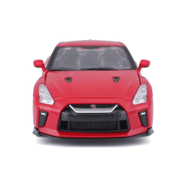 Bburago 1:24 Nissan GT-R Metallic 18-21082 – Červený