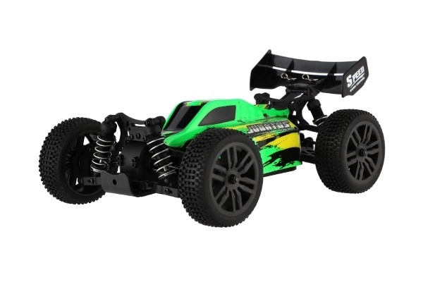 Auto RC Buggy Bonzai Jubatus terénní 30cm plast zelené  2,4GHz na bat.+2xdob. pack v krab. 40x14x21