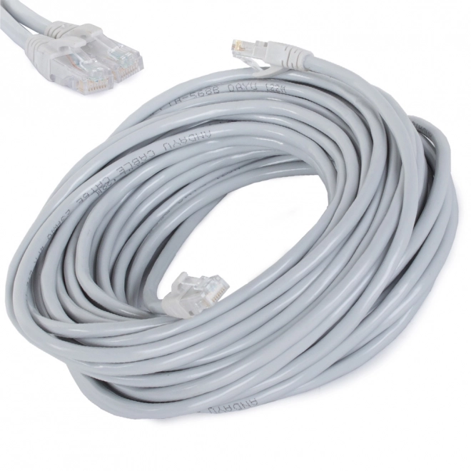 Síťový kabel lan cat6 rj45 kroucený pár ethernet 15m