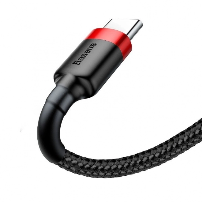 Baseus Cafule USB-C kabel 2A 3m - černo-červený