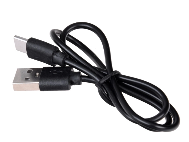 Výkonná LED baterka USB vodotěsná