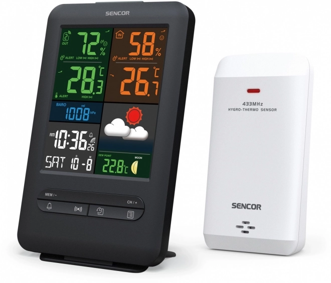 Meteorologická stanice SWS 7300 H barevný LCD 13,8 cm