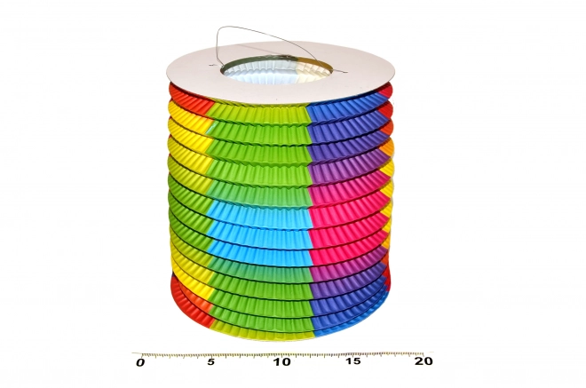 Lampion válec Rainbow