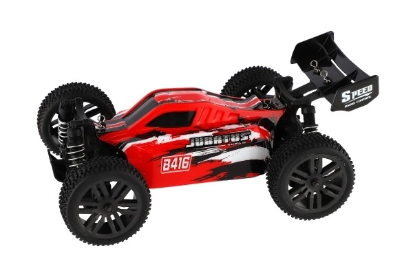 Auto RC Buggy Bonzai Jubatus terénní 30cm plast červené 2,4GHz na bat.+2xdob. pack v krab. 40x14x21