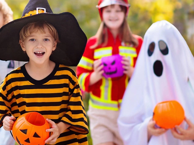 Halloween kbelík dýně cukroví kontejner velký