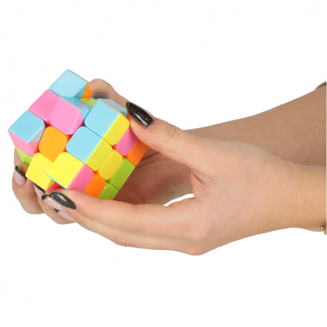 Puzzle kostka 3 x 3 neon