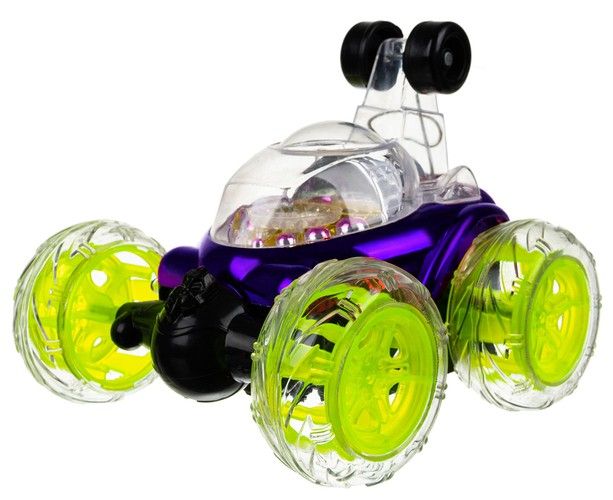 Crazy Twister auto na dálkové ovládání – Modro-fialové