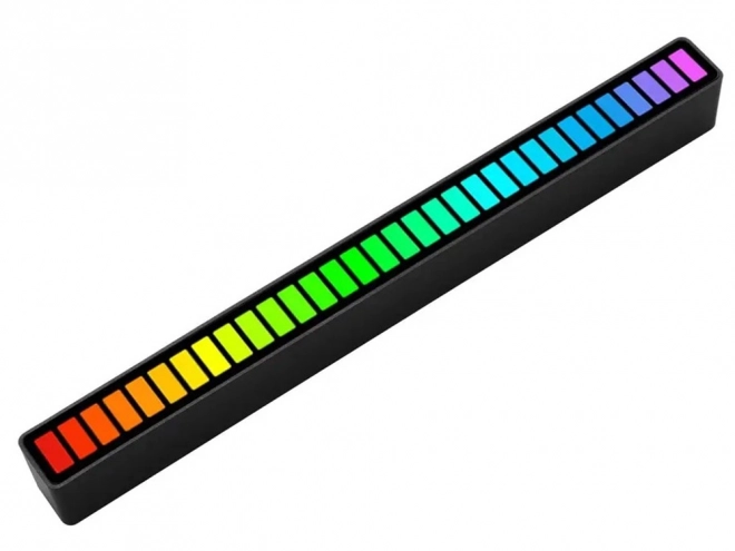 Ledy usb zvuková odezva vícebarevný neon rgb vedl