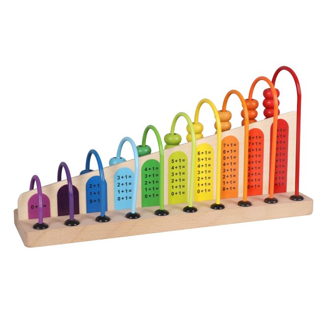 Dřevěné počítadlo pro děti vzdělávací počítání hračka