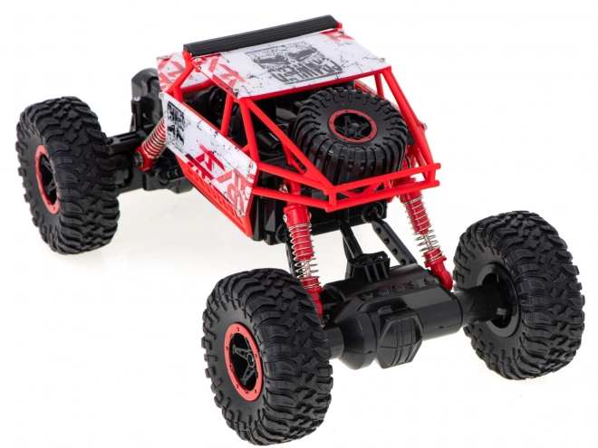 RC auto Rock Crawler - červené