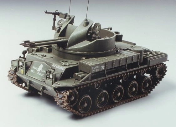 Model tank M42 Duster