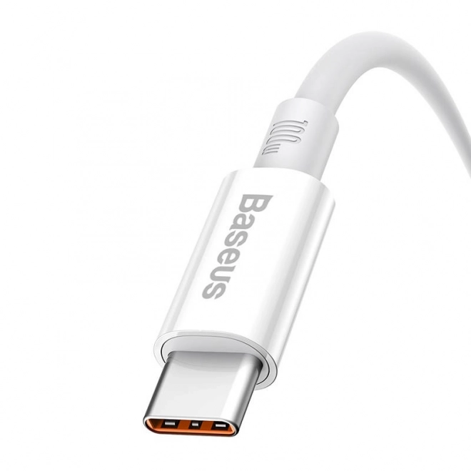 Kabel USB-C Baseus Superior 100W 1m (bílý)