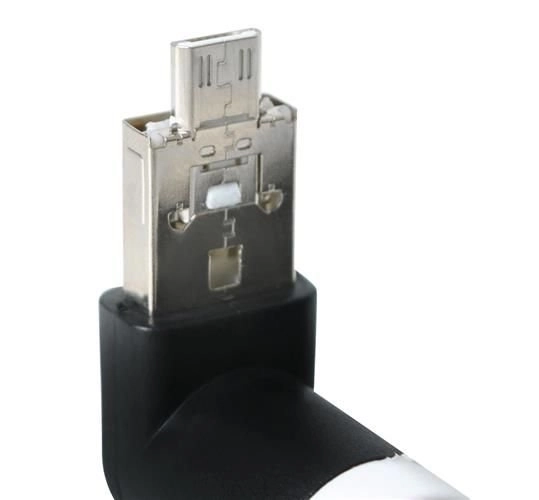 Černý micro USB ventilátor