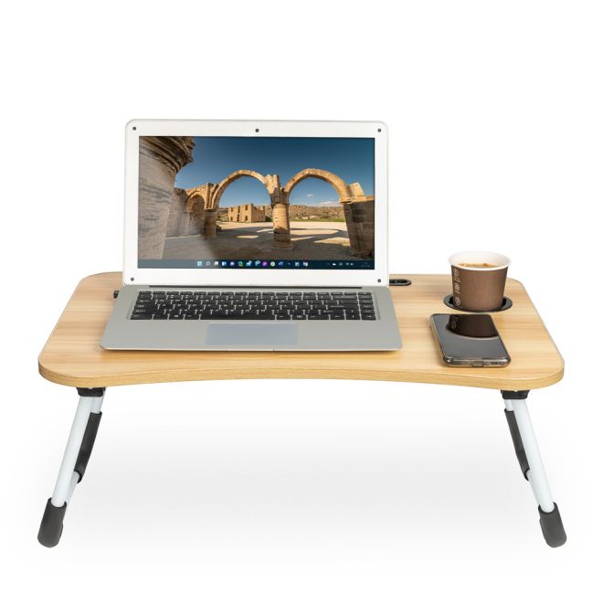 Skládací stolek na notebook pro stojan na postel