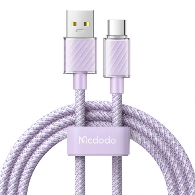 Kabel USB-A na Lightning Mcdodo CA-3652, 1,2 m (fialový)