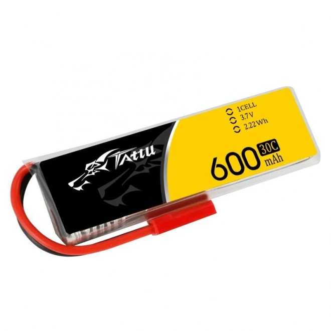 Baterie Tattu 600mAh 3,7V 30C 1S1P JST