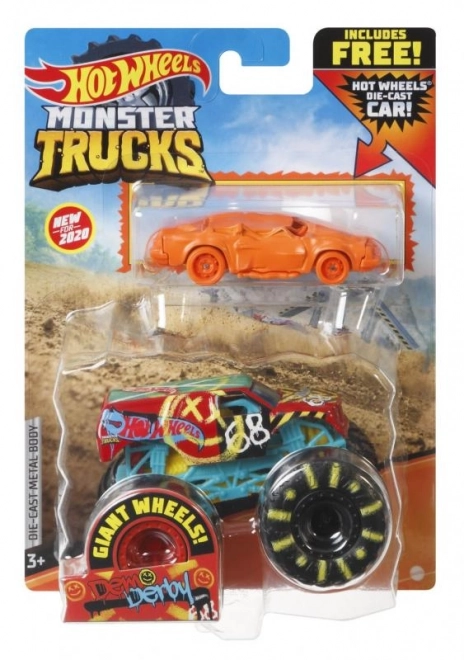 Hot Wheels Monster Trucks 1:64 s angličákem – Midwest Madness