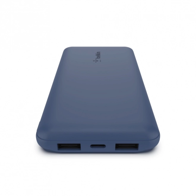 PowerBank 10 000mAh USB A a C 15W modrá