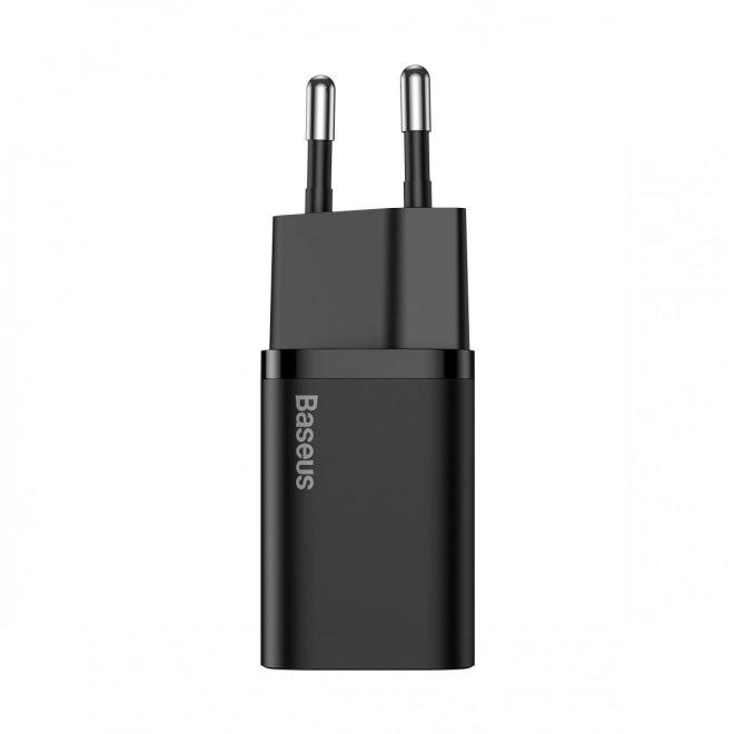 Baseus Super Si Quick Charger 1C 25W s kabelem USB-C pro USB-C 1m (černá)