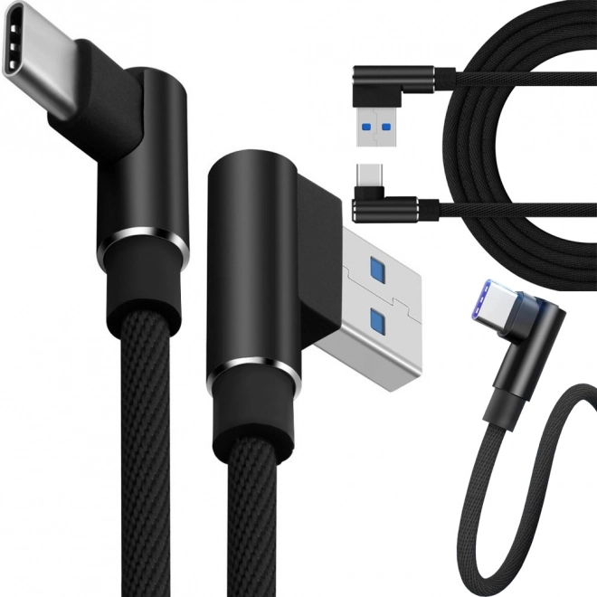 Univerzální úhlový USB kabel 3 v 1