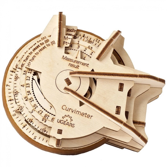 Ugears 3D puzzle - Stem Lab Curvimeter 109 dílků