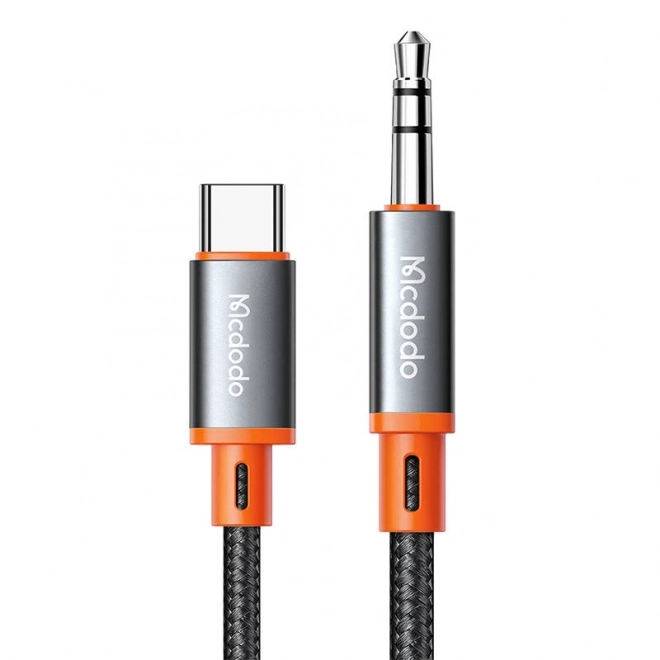 Kabel Mcdodo CA-900 USB-C na 3,5mm mini jack AUX, 1,8 m (černý)