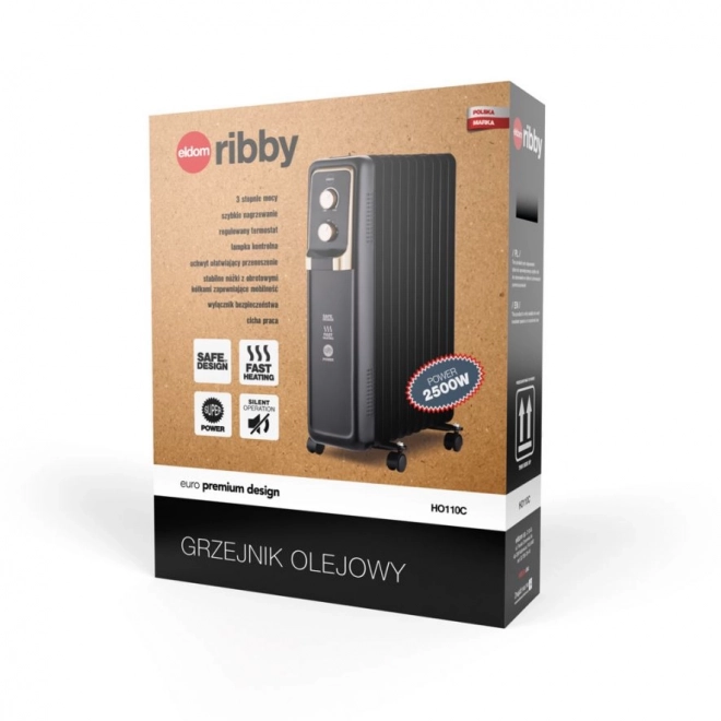 Olejový chladič HO110C ribby ELDOM 2500W