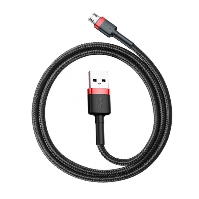 Kabel Baseus Cafule Micro USB 1,5A 2m (červeno-černý)