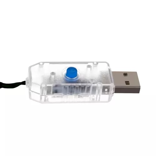 Světelný závěs 160 LED USB - teplá bílá KŚ19762