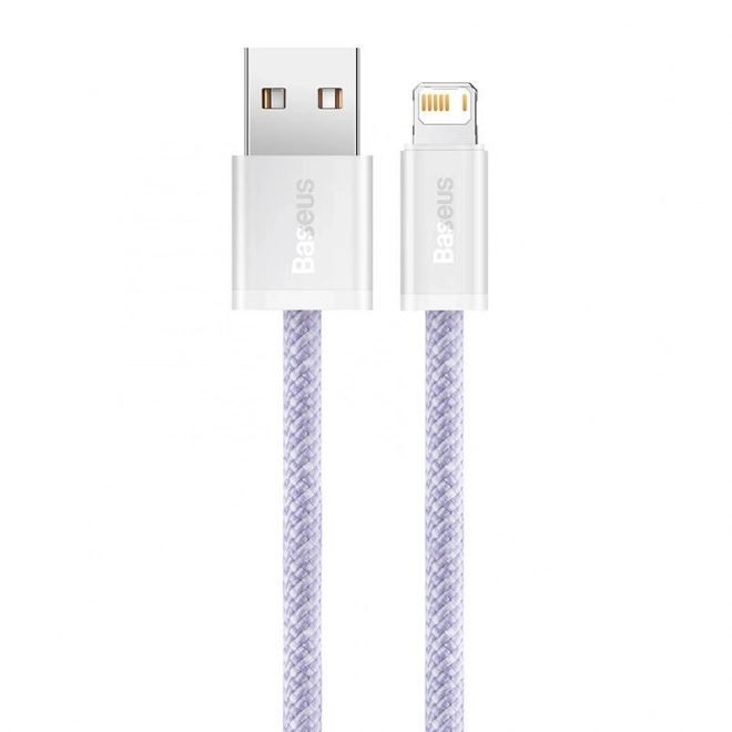 Kabel USB pro Lightning Baseus řady Dynamic 2, 2,4 A, 1 m (fialový)