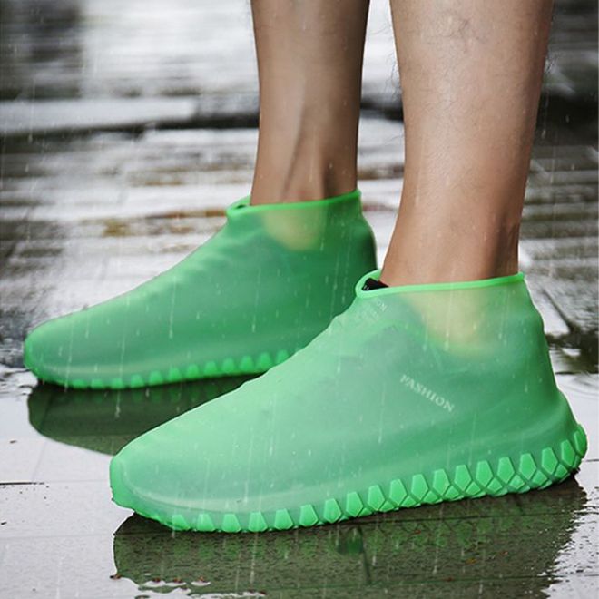 Gumové nepromokavé chrániče bot velikosti "40-44" - zelená