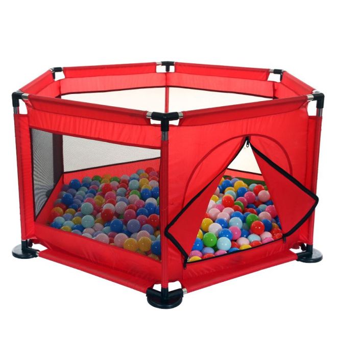 Dětská ohrádka / bazének na míčky - červená
