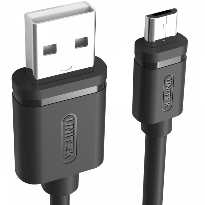 Kabel USB na microUSB 2.0, 2M, M/M; Y-C455GBK