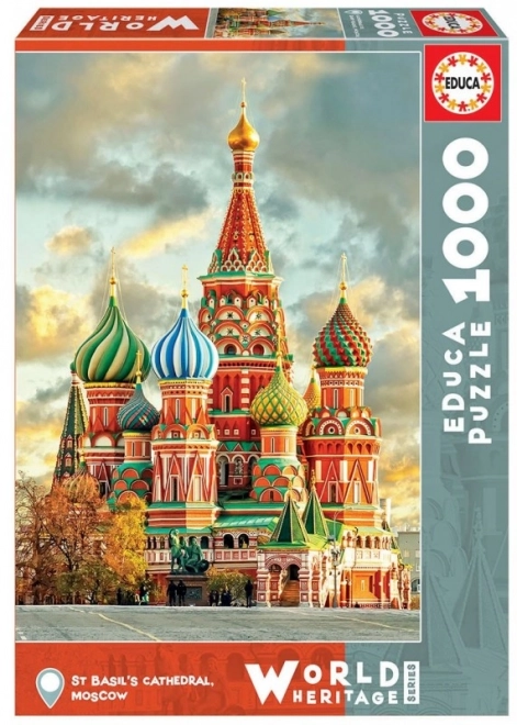 Puzzle 1000 prvků Vasilij Blahoslavený Kostel