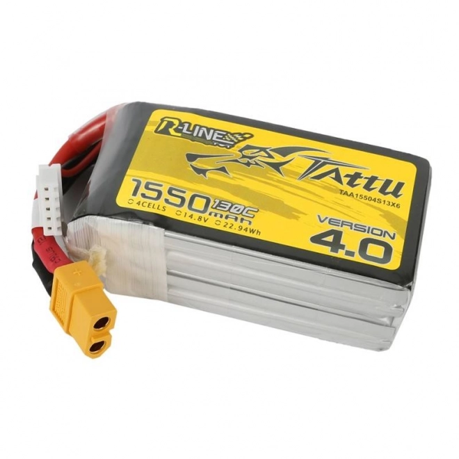 Baterie Tattu R-Line verze 4.0 1550mAh 14,8V 130C 4S1P XT60