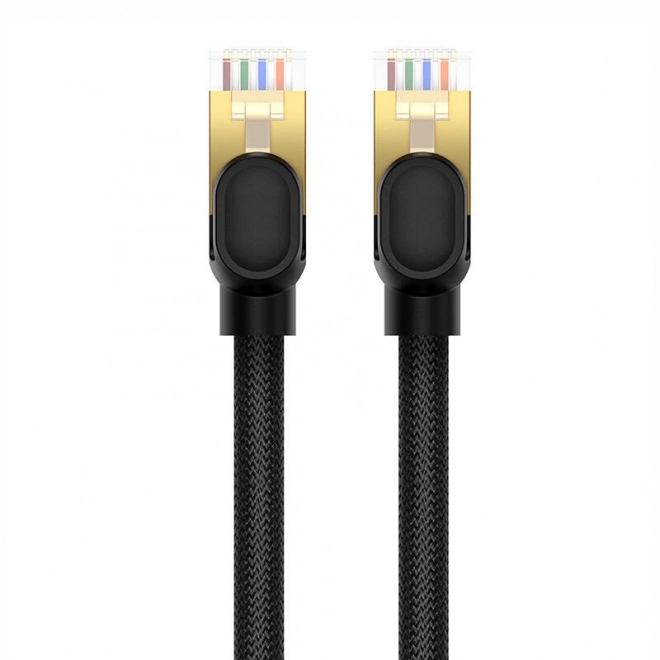 Síťový kabel Cat.8 Baseus Ethernet RJ45, 40Gbps, 0,5 m (černý)