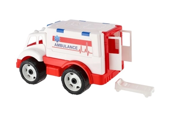 Bílé plastové autíčko ambulance