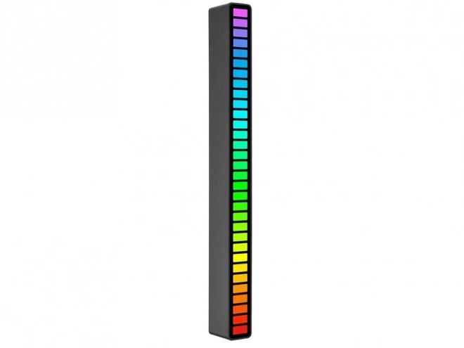 Ledy usb zvuková odezva vícebarevný neon rgb vedl