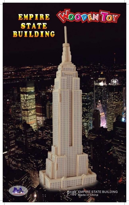 Woodcraft Dřevěné 3D puzzle Empire State Building