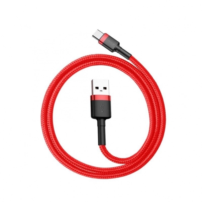 Baseus Cafule kabel USB-C 3A 1m (červený)