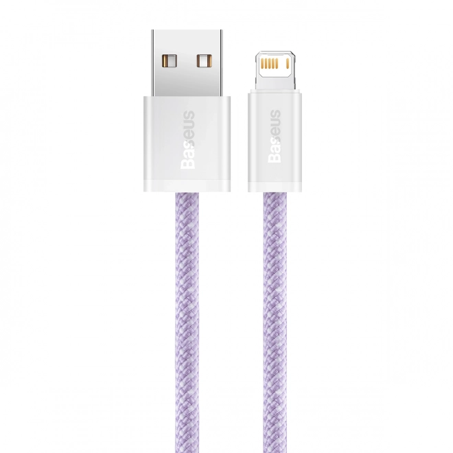 Baseus Dynamic kabel USB na Lightning, 2,4 A, 2 m (fialový)