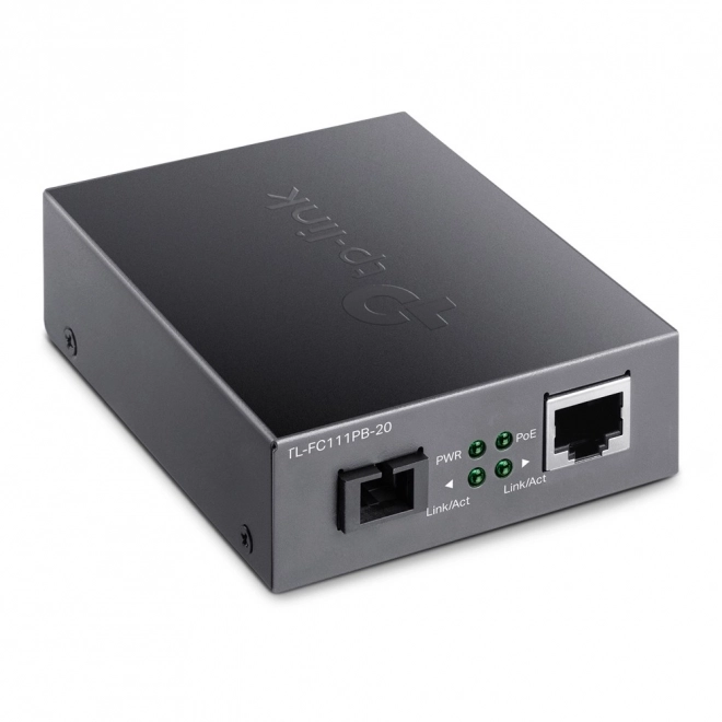 Media Converter FC111PB-20 10/100 WDM PoE